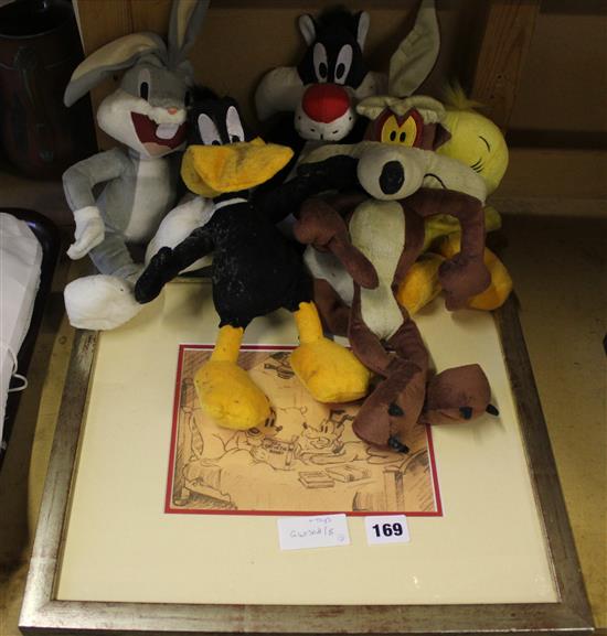 Micky Mouse picture & soft toys